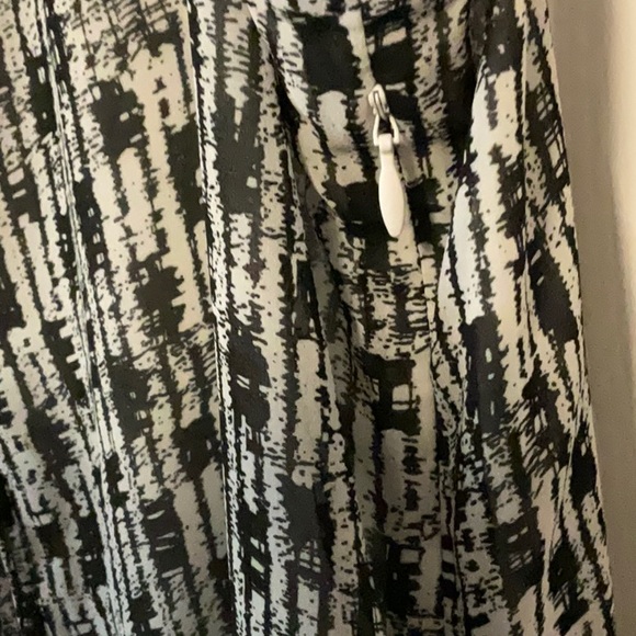 J Jill Women’s Sleeveless Front Pleated Lightweight Summer Dress Size X-Large - Picture 12 of 16